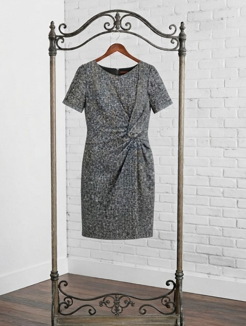 PAULE KA VINTAGE TWEED DRESS - DESIGNER FOR THE ROYALS
